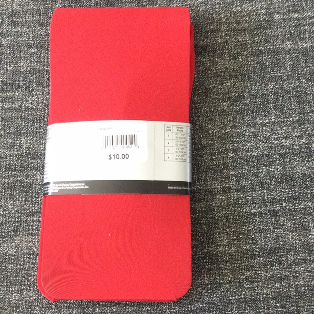 Worthington Red Control Top Tights - Picture 2 of 2